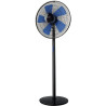 Ventilador de pie blaupunkt bp2009/ 45w/ 5 aspas 40cm/ 3 velocidades