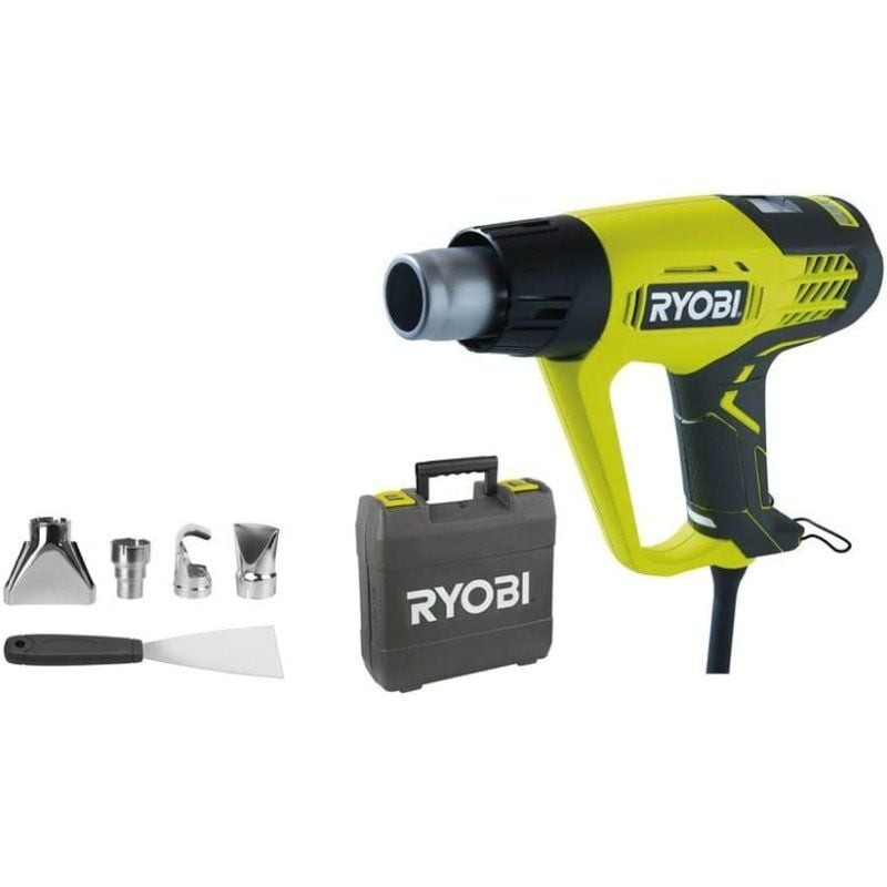 Decapador ryobi ehg2020lcd/ 2000w/ incluye 1 rascador y 4 boquillas Decapador ryobi ehg2020lcd/ 2000w/ incluye 1 rascador y 4 boquillas