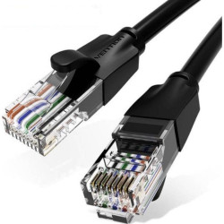 Cable de red rj45 utp vention ibebk cat.6/ 8m/ negro