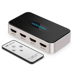 Duplicador hdmi vention affh0/ 4x hdmi hembra - hdmi macho