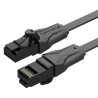 Cable de red rj45 utp vention ibabn cat.6/ 15m/ negro