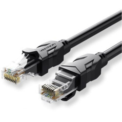 Cable de red rj45 utp vention ibebt cat.6/ 30m/ negro